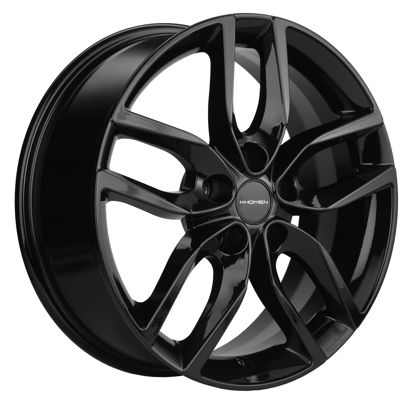 Колесный диск KHOMEN KHW1708 6,5х17/5x114,3 D64,1 ET40 BLACK